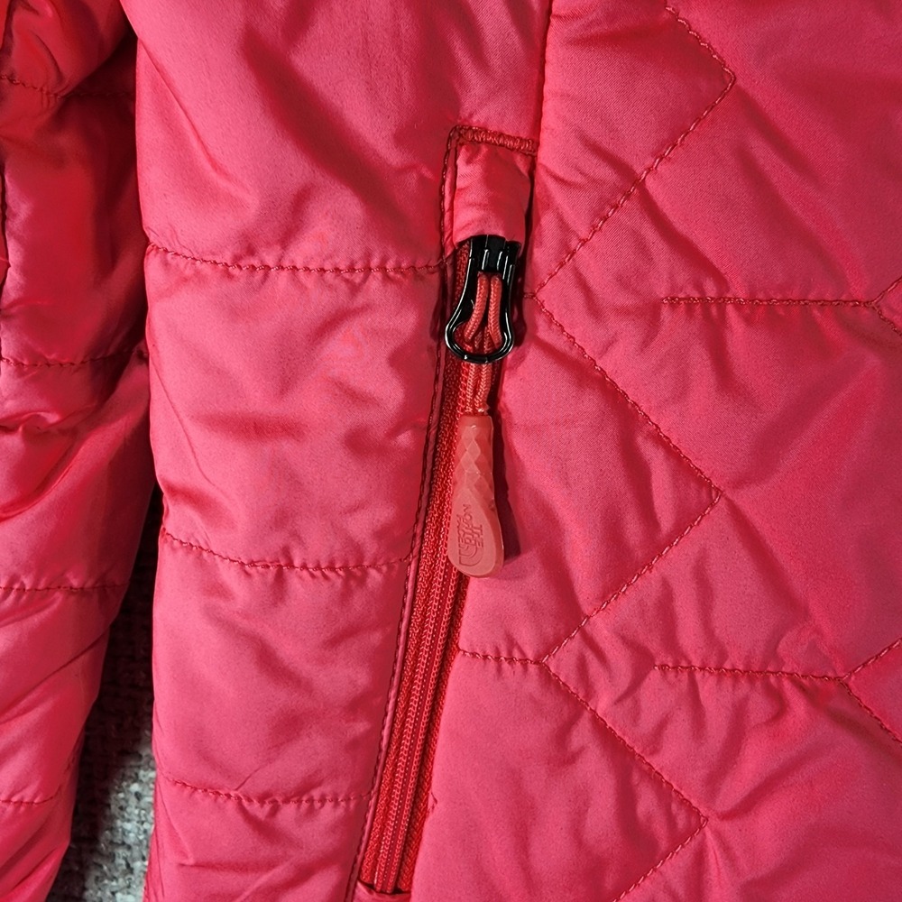 The North Face Jacket Womens S Pink Quilted Full Zip Lightweight Insulated Liner - Picture 3 of 14